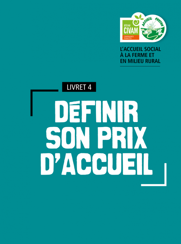 Définir son prix d'accueil - Accueil Social Livret 4